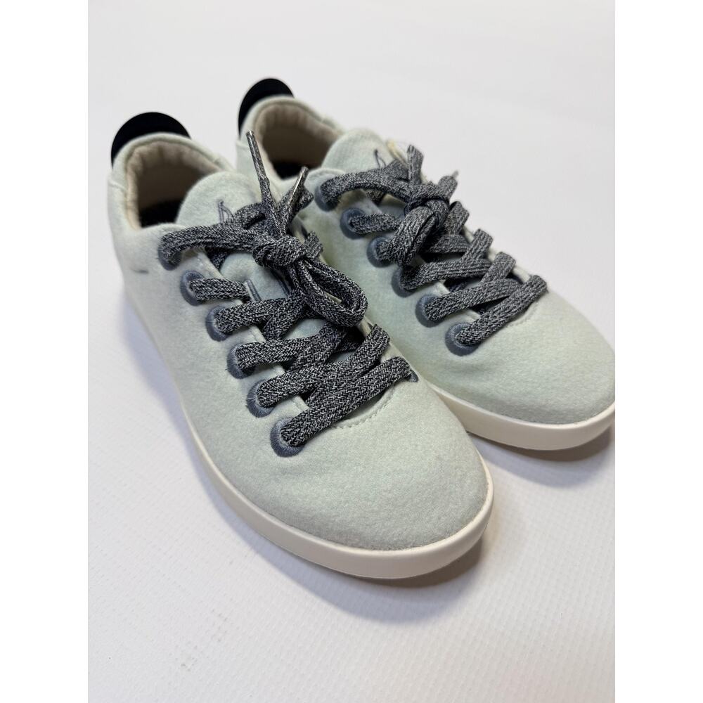 Allbirds Shoes Womens Size 7 Green Merino Wool Piper Athletic Sneakers Comfort